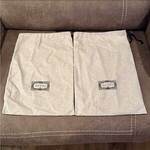 Gucci Canvas Dust Bags